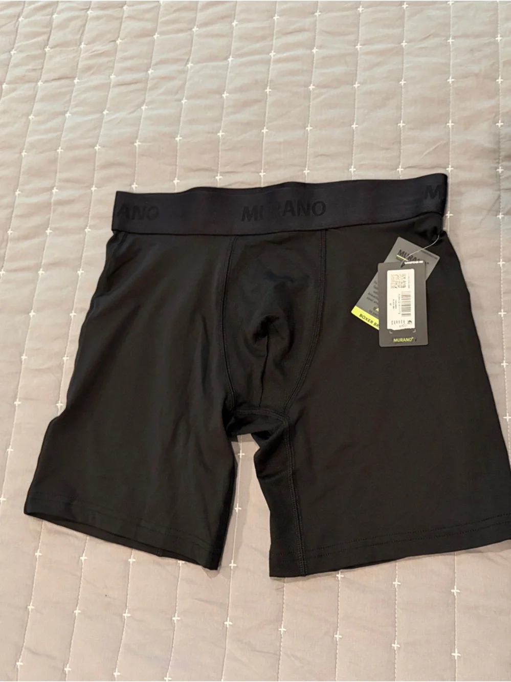 Murano Men's Boxer Briefs - Gray/Black/Navy Blue